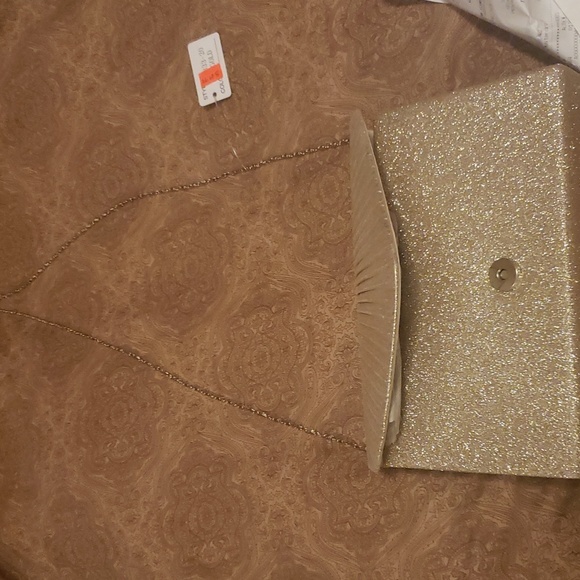 Gold Sparkly Purse/Handbag - Picture 3 of 3